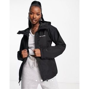 Columbia womens Hikebound rain jacket